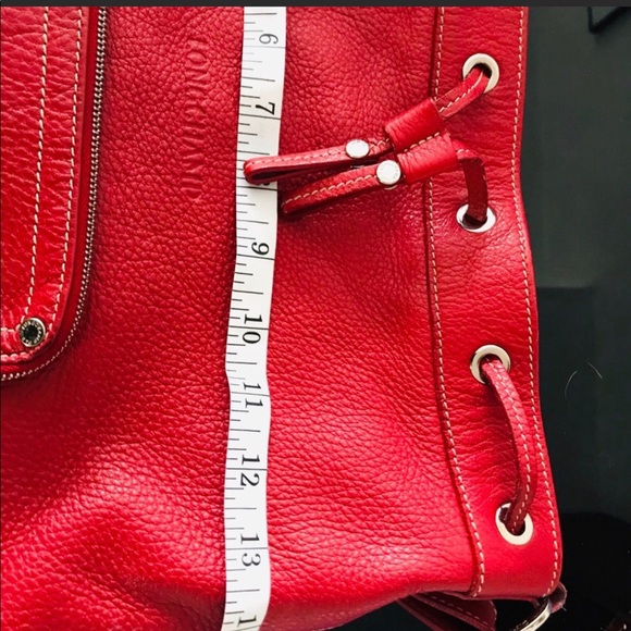 Longchamp red bucket bag - Picture 5 of 9